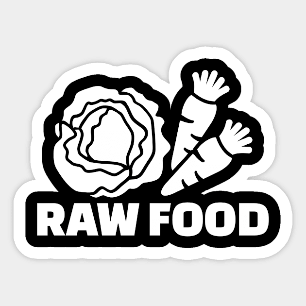 Raw food Sticker by Designzz